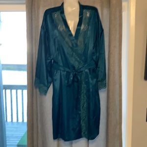 Deep green robe